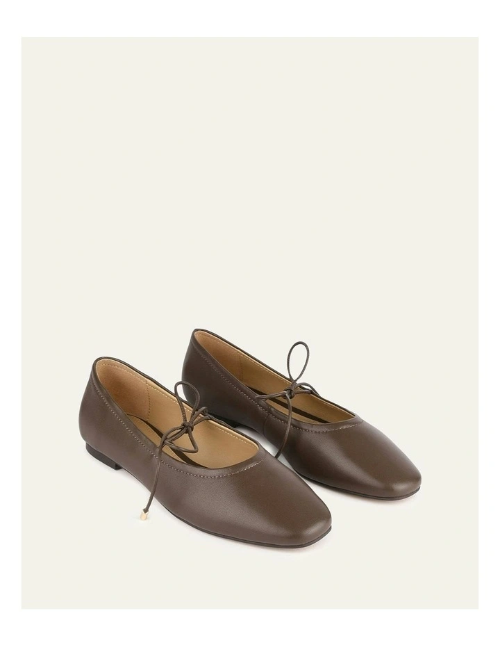 Petal Casual Flats in Dark Rye image 3