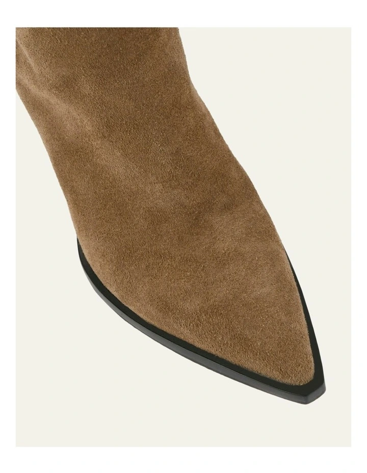 Uma Over The Knee Boots in Bark image 4