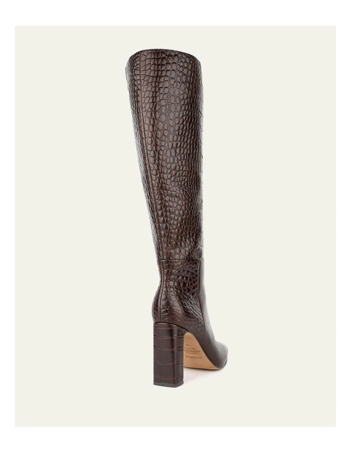 Stormi Knee Boots in Chocolate image 5