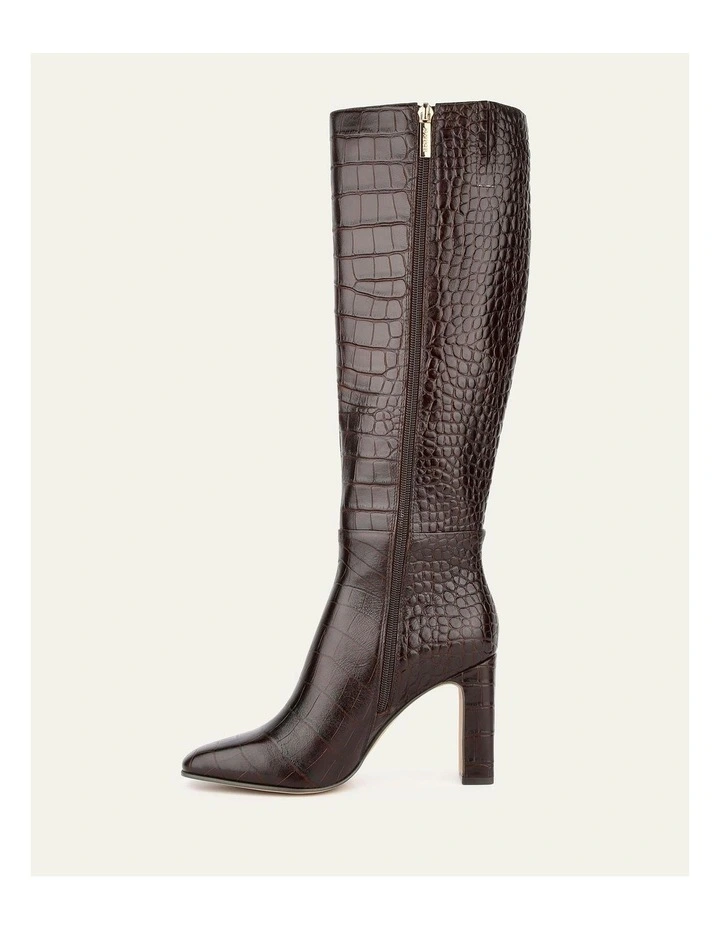 Stormi Knee Boots in Chocolate image 6