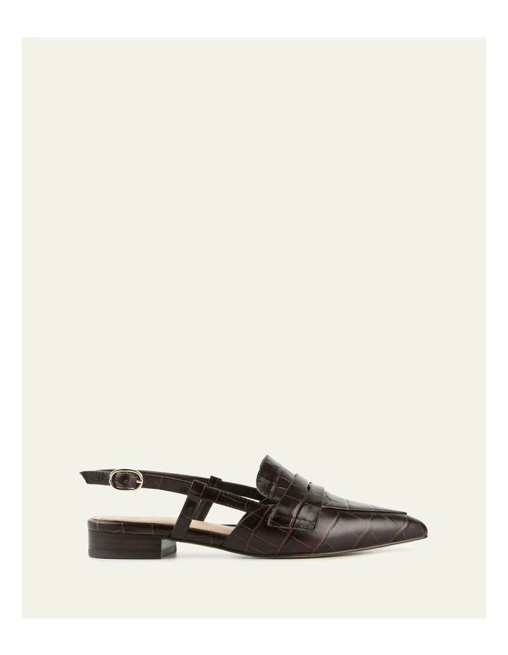 Eloise Dress Flats in Chocolate image 1