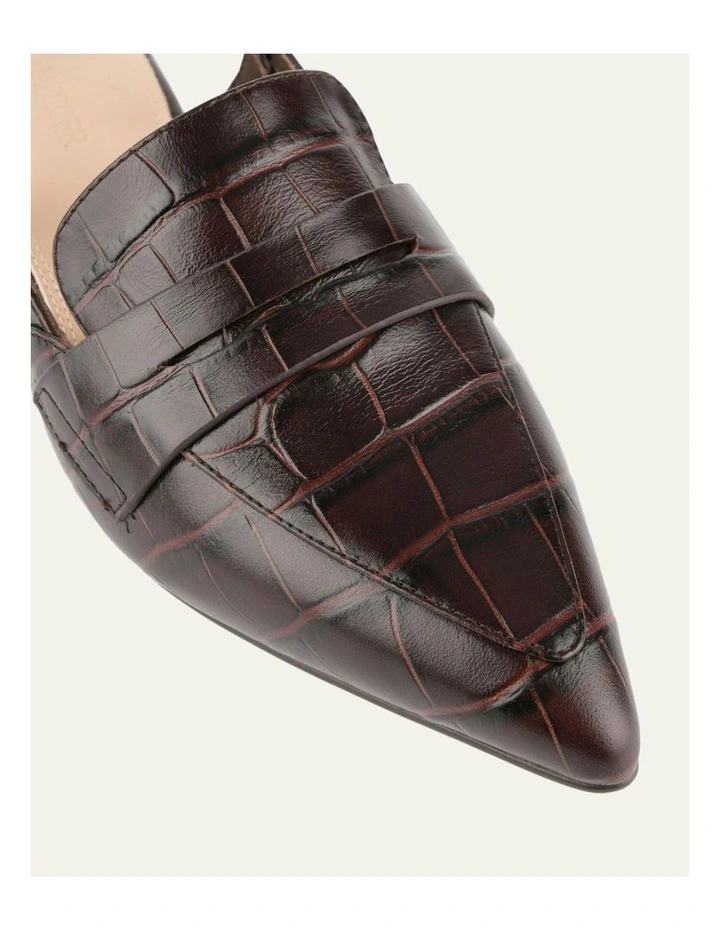 Eloise Dress Flats in Chocolate image 4