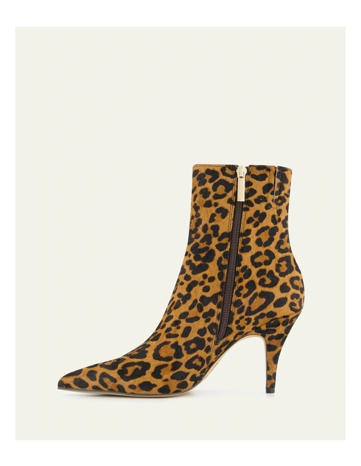 Lottie High Ankle Boots in Leopard Print image 6