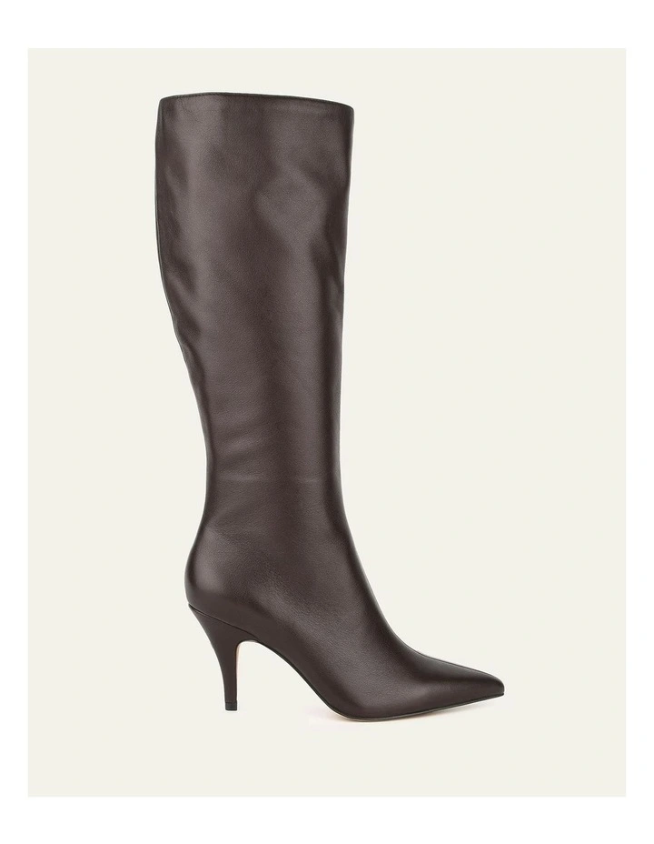 Lotus Knee Boots in Bitter image 1