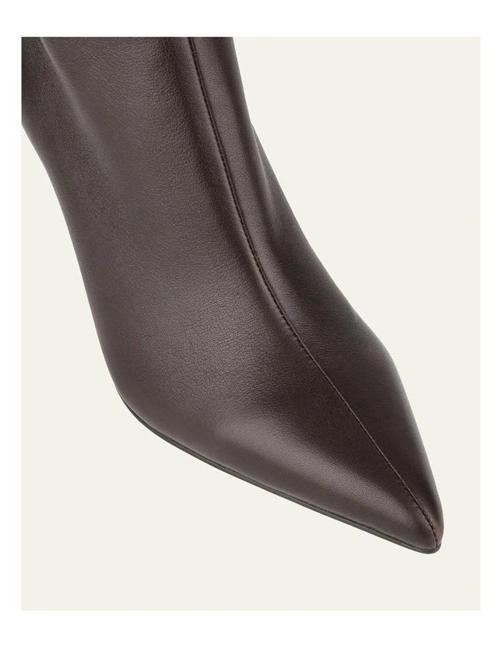 Lotus Knee Boots in Bitter image 4