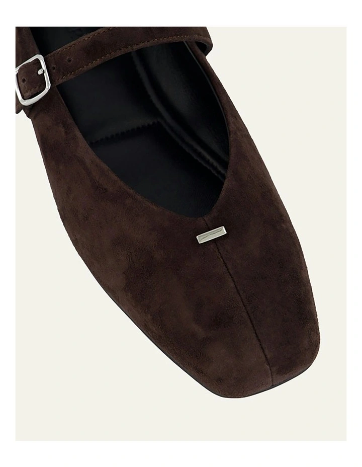 April Casual Flats in Bitter image 4