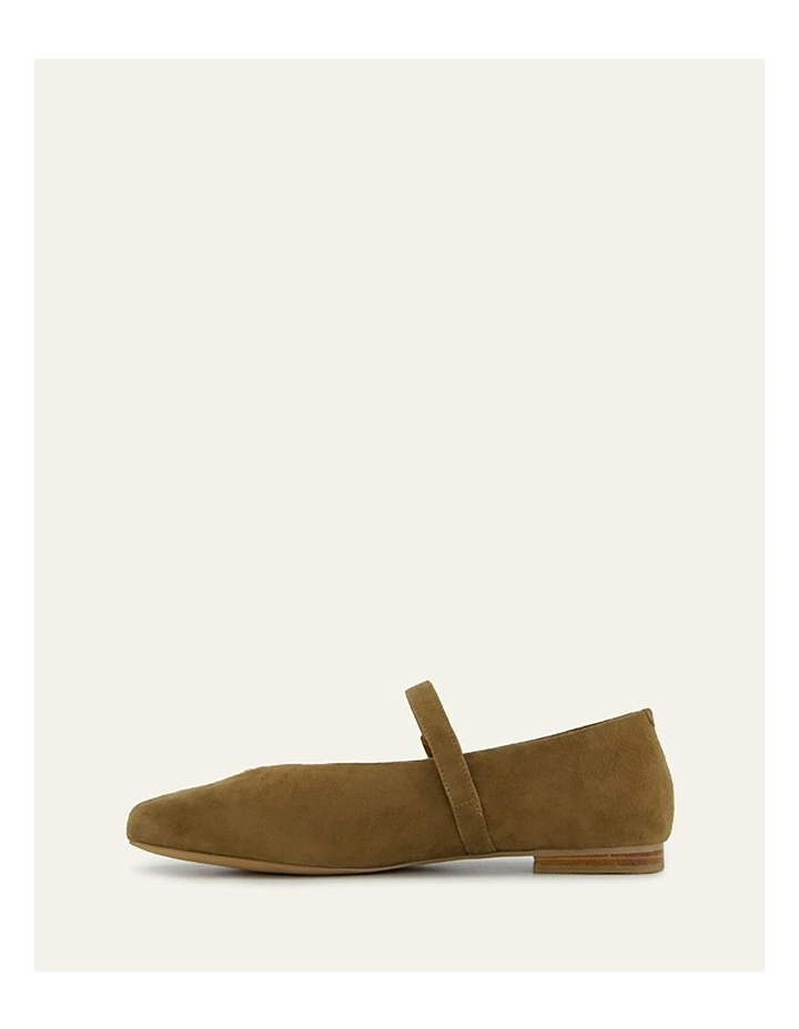 April Casual Flats in Bark image 6