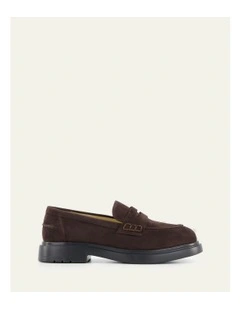 Jarvis Loafers in Bitter Choc