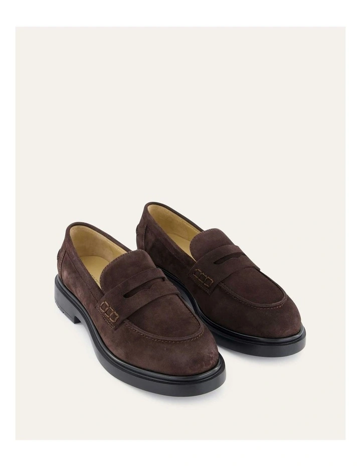 Jarvis Loafers in Bitter Choc image 3