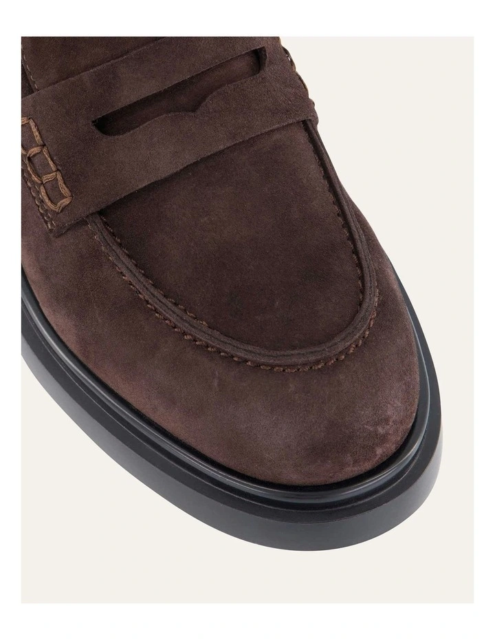 Jarvis Loafers in Bitter Choc image 4