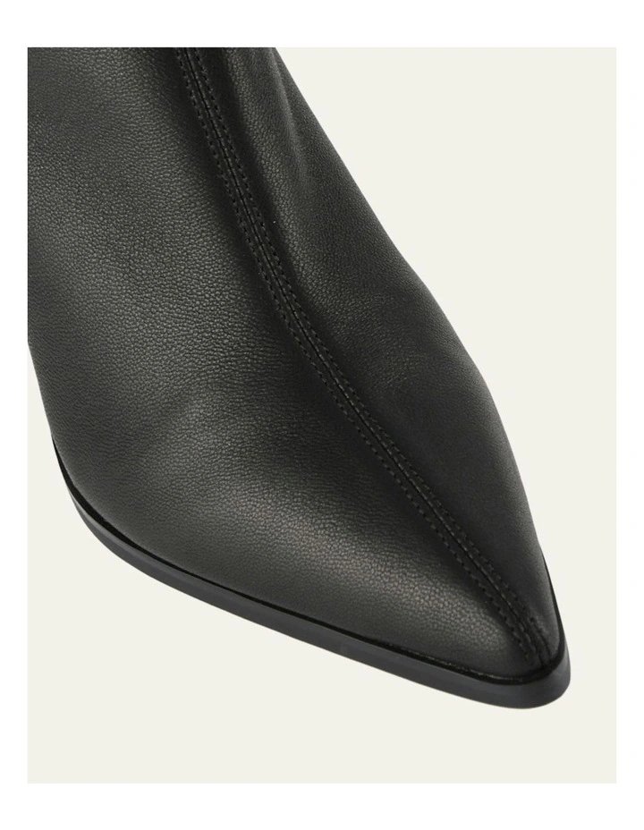 Teo High Ankle Boots in Black image 4