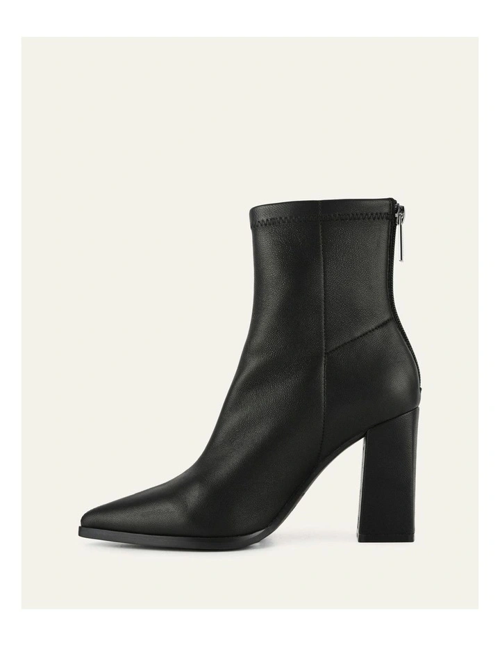 Teo High Ankle Boots in Black image 6