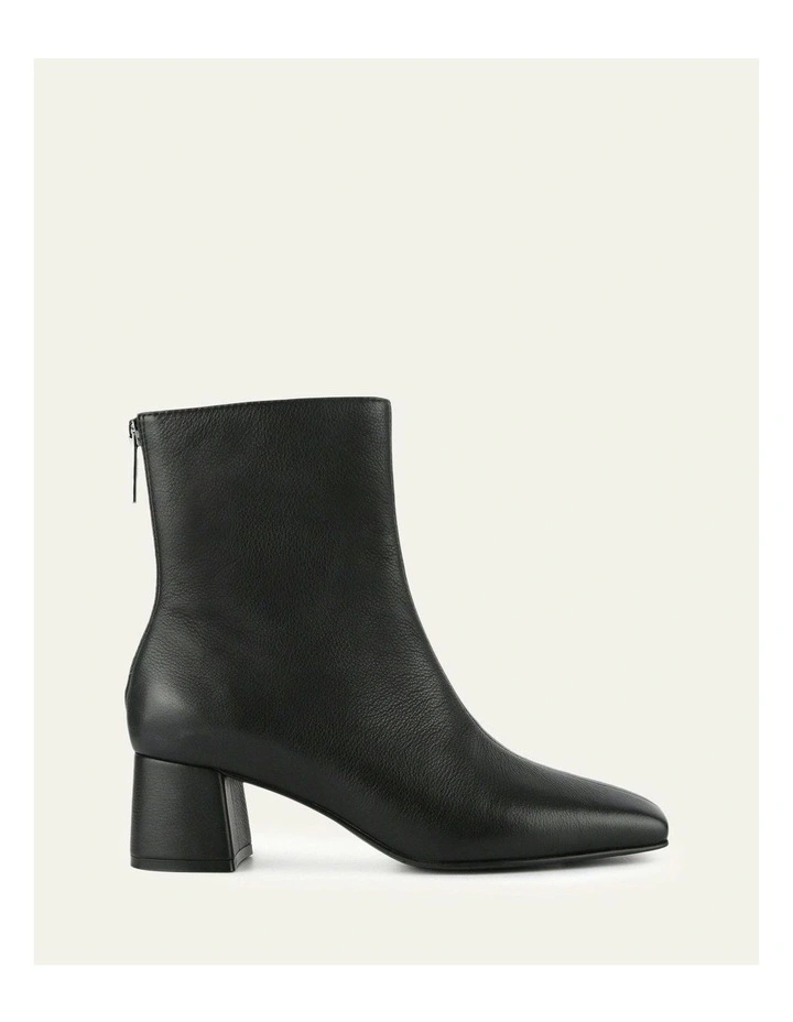 Nori Mid Ankle Boots in Black image 1