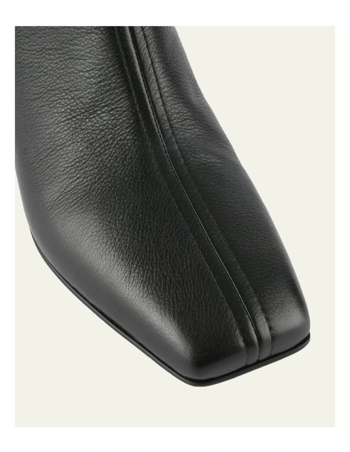 Nori Mid Ankle Boots in Black image 3