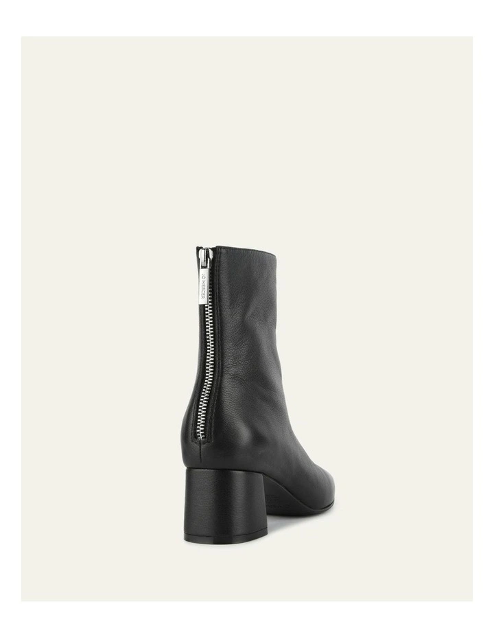 Nori Mid Ankle Boots in Black image 4
