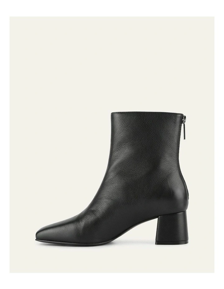 Nori Mid Ankle Boots in Black image 5