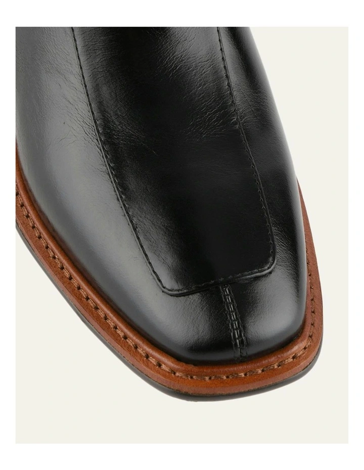 Darla Mid Ankle Boots in Black image 4