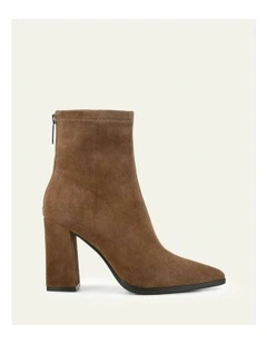 Teo High Ankle Boots in Bark