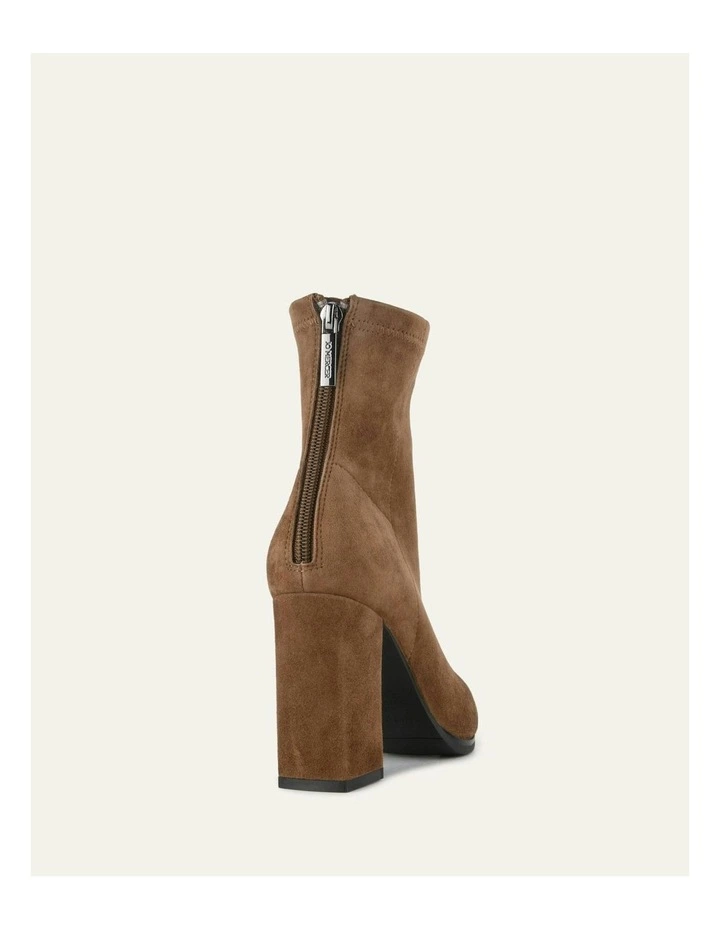 Teo High Ankle Boots in Bark image 4