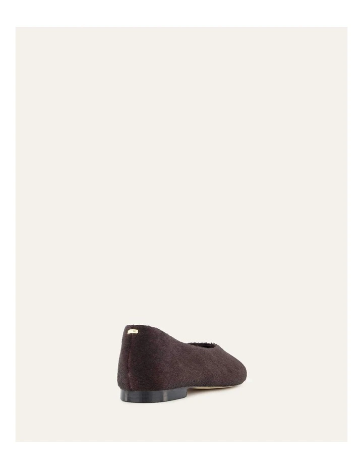 Posie Merlot Leather Ballet Flat in Black image 5