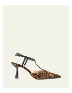 Yula Mid Heels in Leopard
