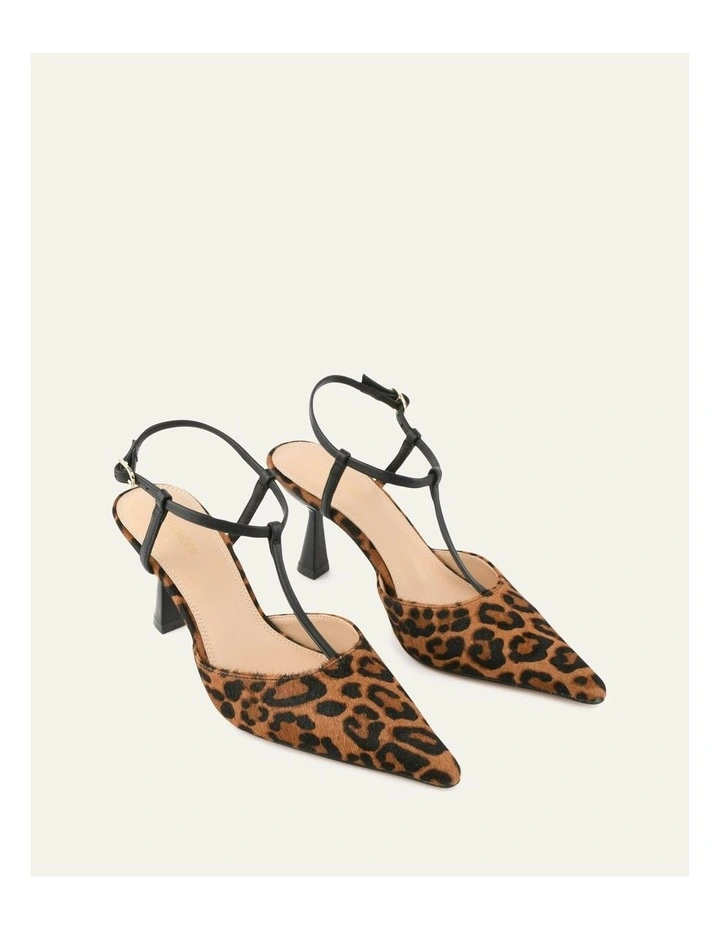 Yula Mid Heels in Leopard image 3