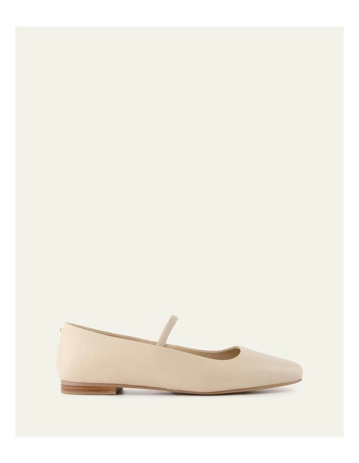 Avery Casual Flats in Sand image 1