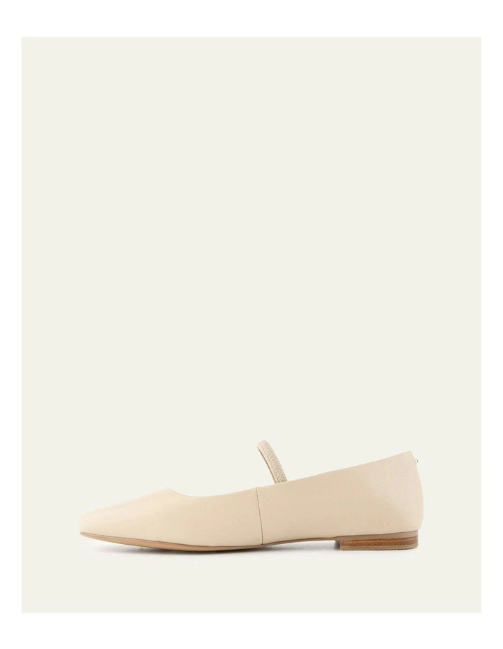Avery Casual Flats in Sand image 6