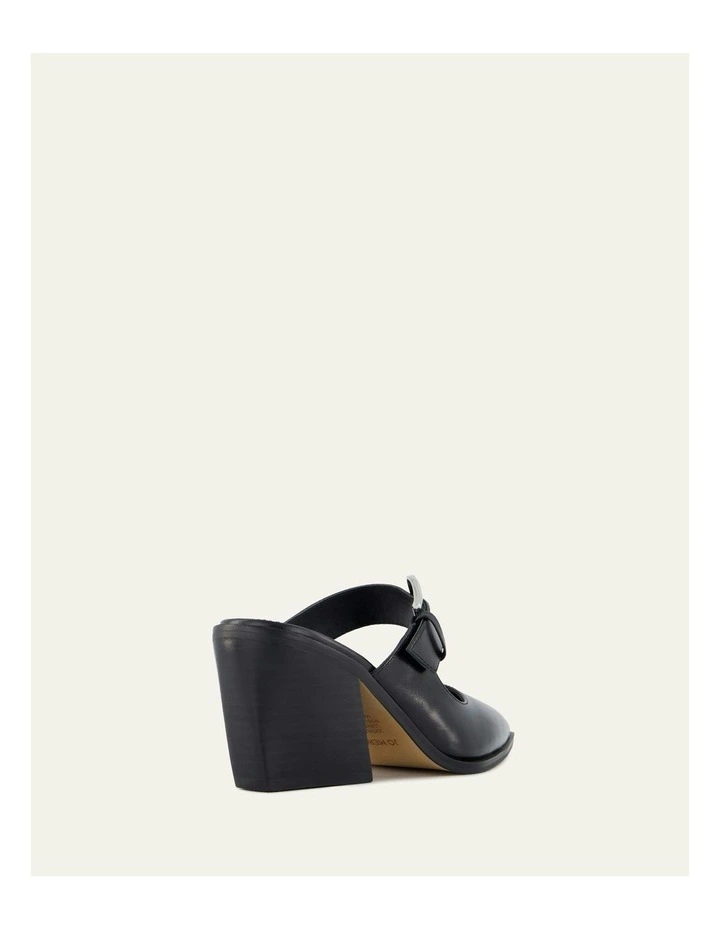 Flossy Mid Heels in Black image 5