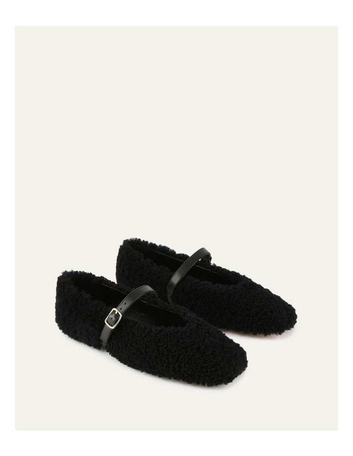April Casual Flats in Black image 3