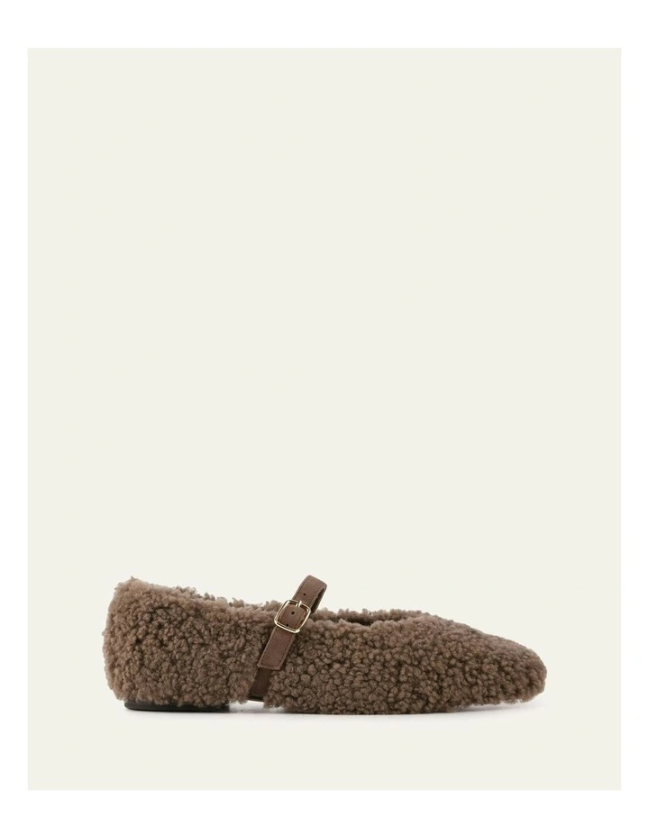 April Casual Flats in Taupe image 1