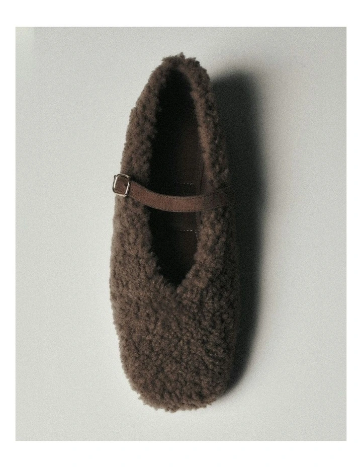 April Casual Flats in Taupe image 2