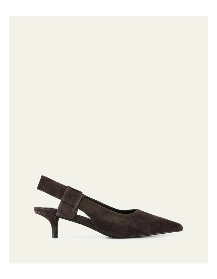 Rosa Low Heels in Bitter Chocolate image 1