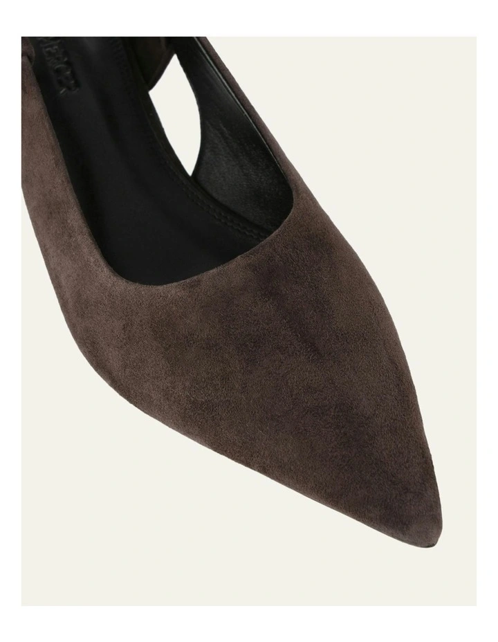 Rosa Low Heels in Bitter Chocolate image 3