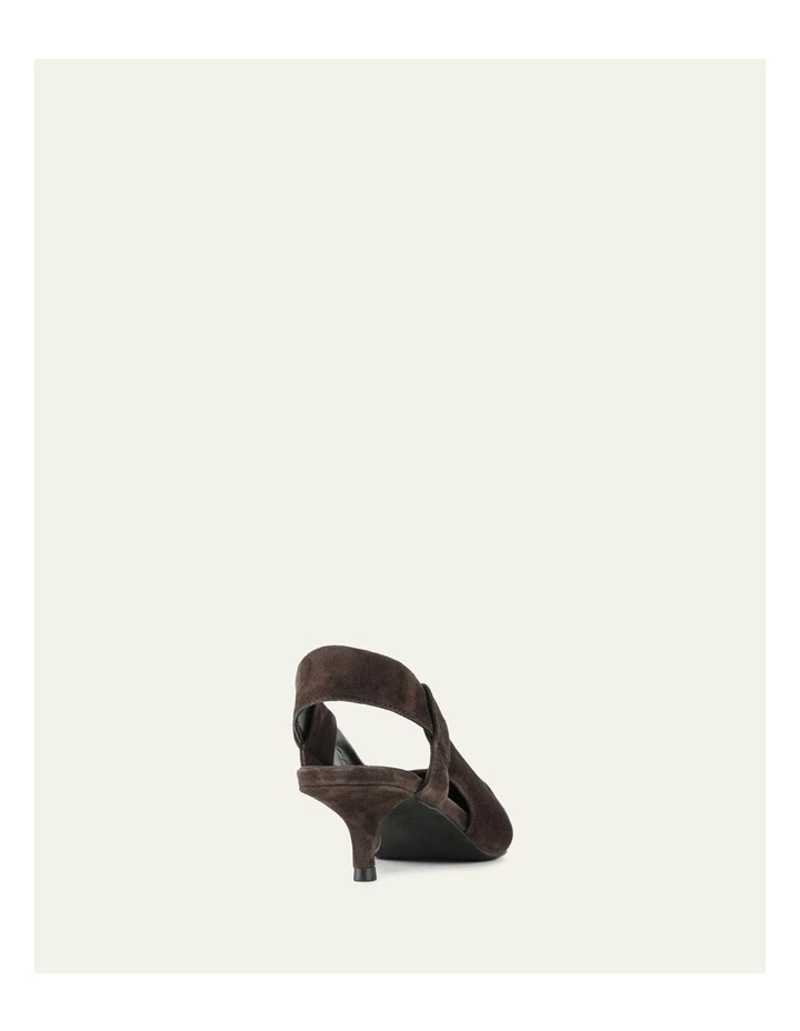 Rosa Low Heels in Bitter Chocolate image 4