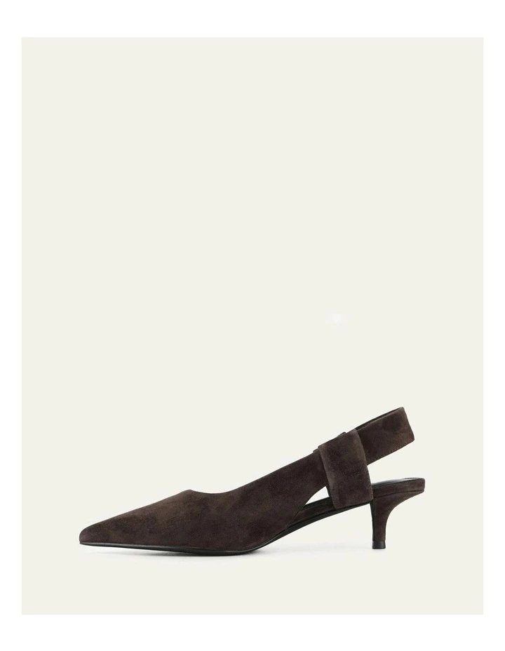 Rosa Low Heels in Bitter Chocolate image 5