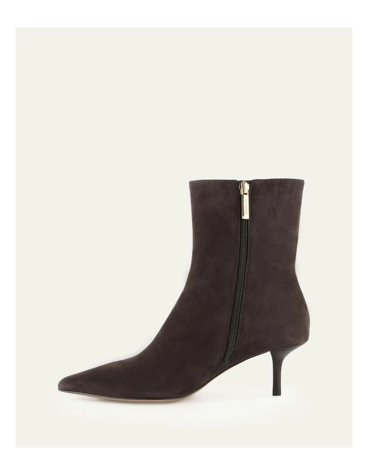 Winnie Mid Ankle Boots in Bitter Chocolate image 6