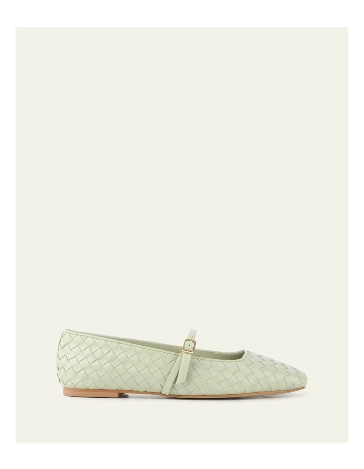 Sailor Ballet Flats in Light Sage image 1