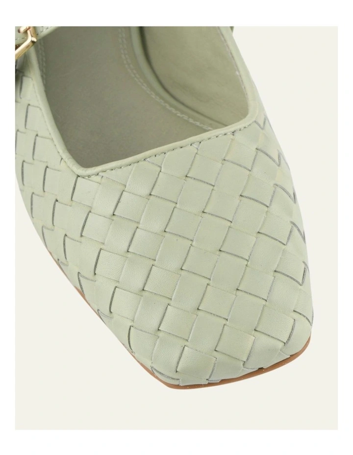 Sailor Ballet Flats in Light Sage image 4