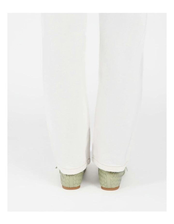 Sailor Ballet Flats in Light Sage image 7
