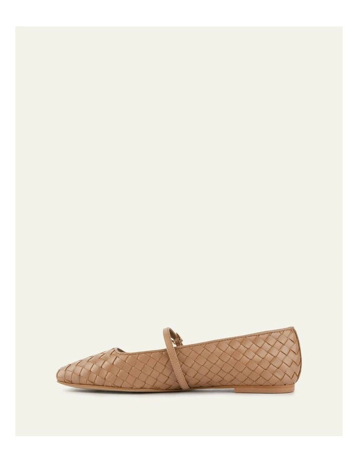 Sailor Ballet Flats in Tan image 6