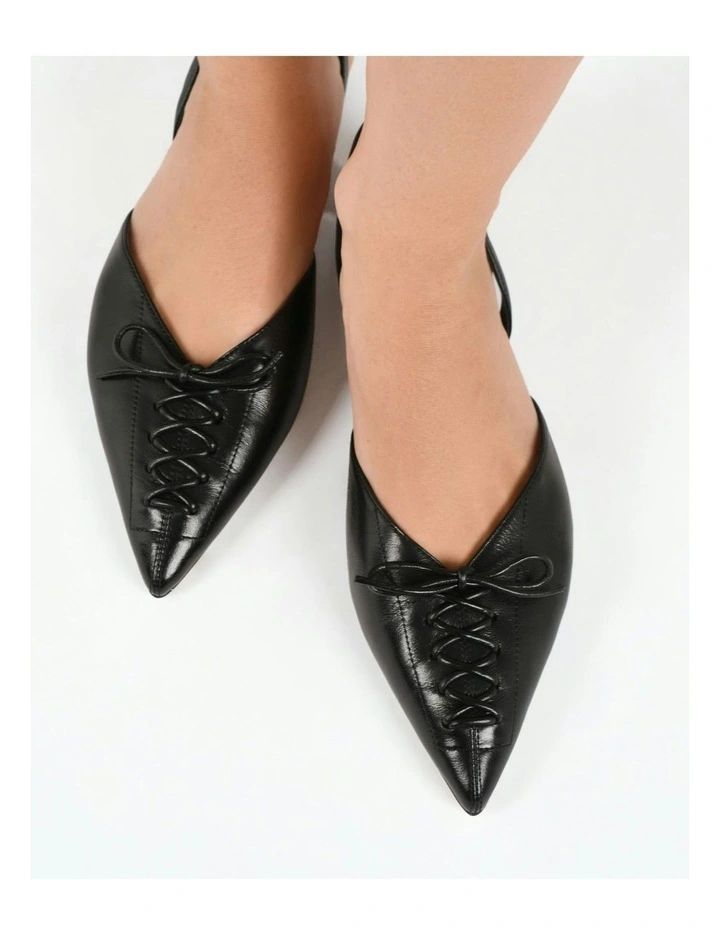 Aloe Dress Flats in Black image 7