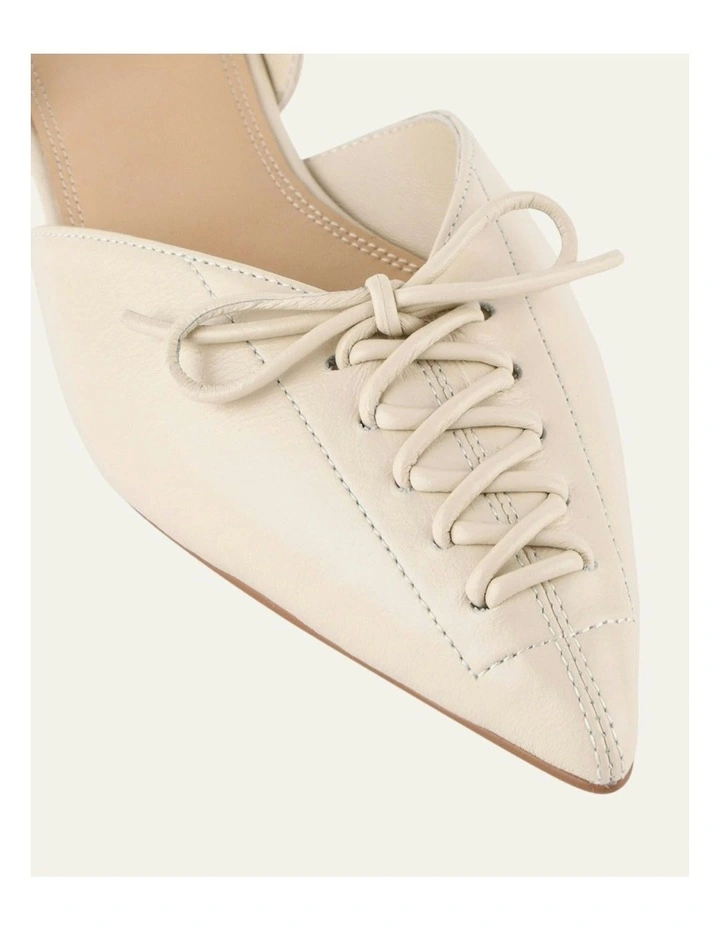 Aloe Dress Flats in Off White image 4