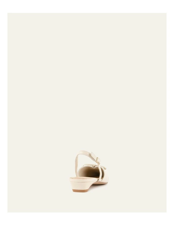 Aloe Dress Flats in Off White image 5