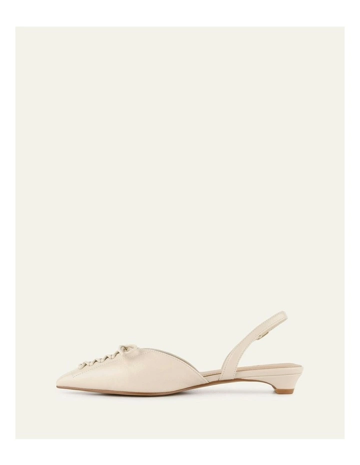 Aloe Dress Flats in Off White image 6