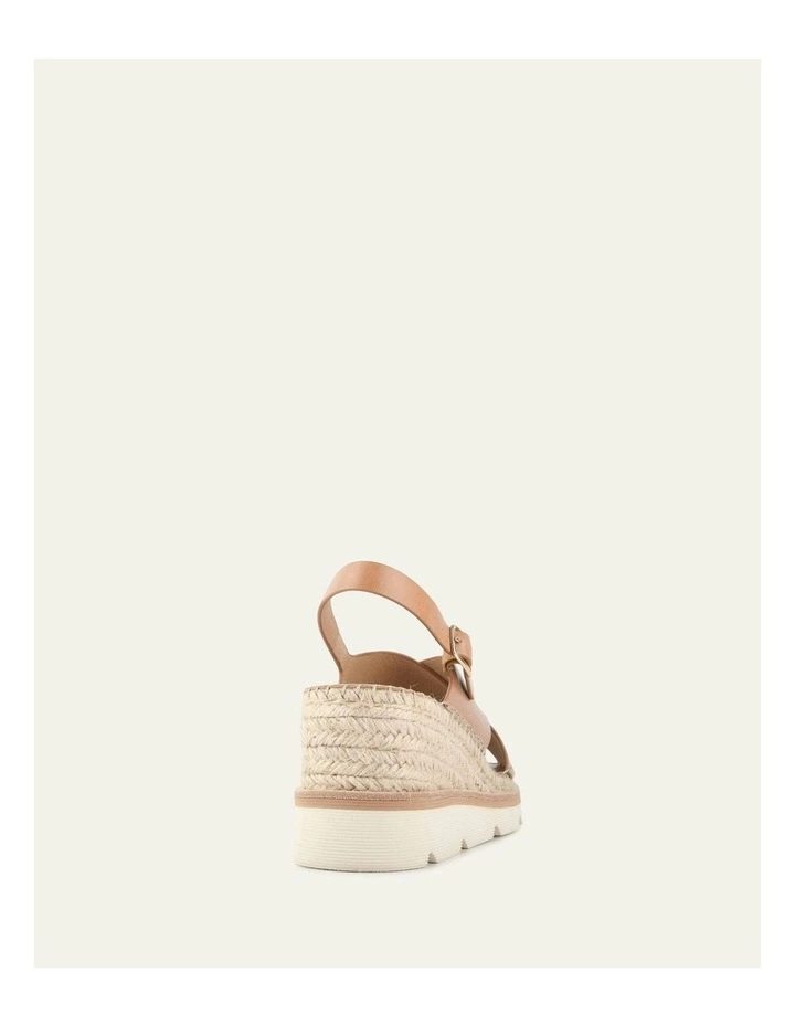 Kimberley Mid Wedge Sandals in Tan image 5