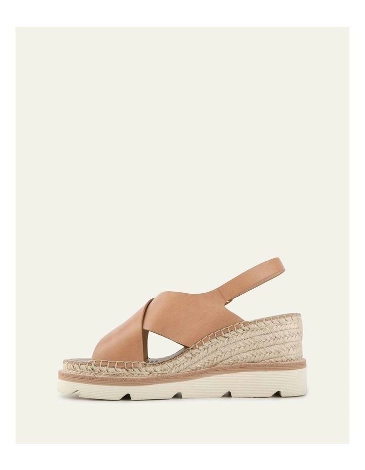 Kimberley Mid Wedge Sandals in Tan image 6