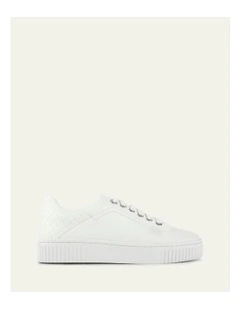 Campbell Leather Sneakers in White