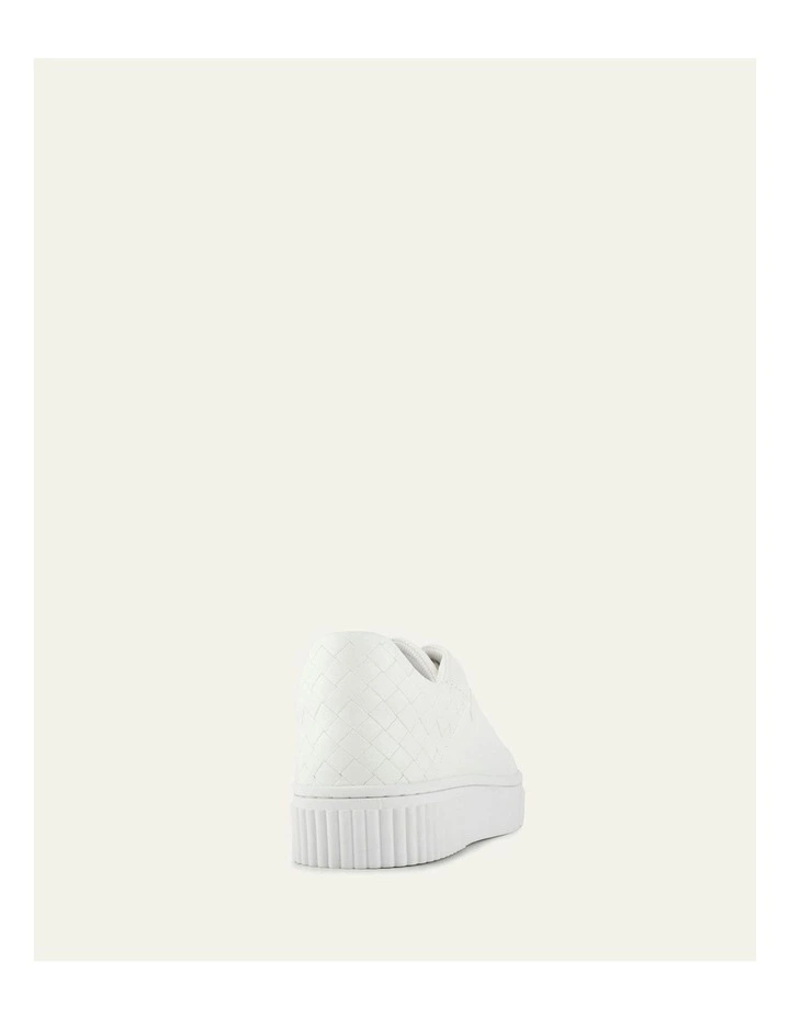 Campbell Leather Sneakers in White image 5