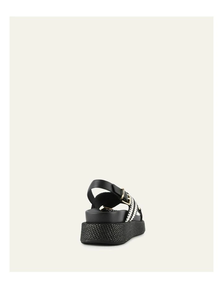 Marley Flat Sandals in Black image 5